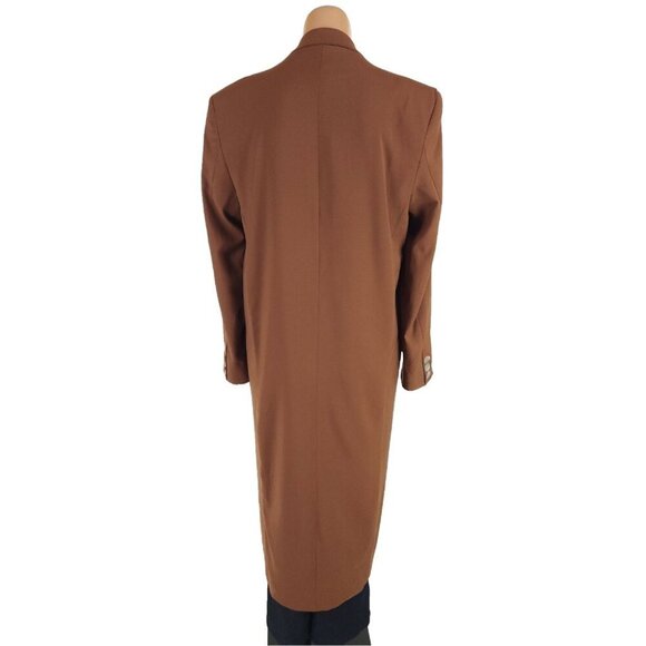 Luar Belt Coat Size S Womens Brown Trench Jacket $780 - Picture 9 of 16